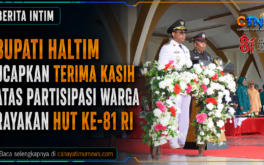 Bupati Haltim Ucapkan Terima Kasih atas Partisipasi Warga Rayakan HUT ke-81 RI