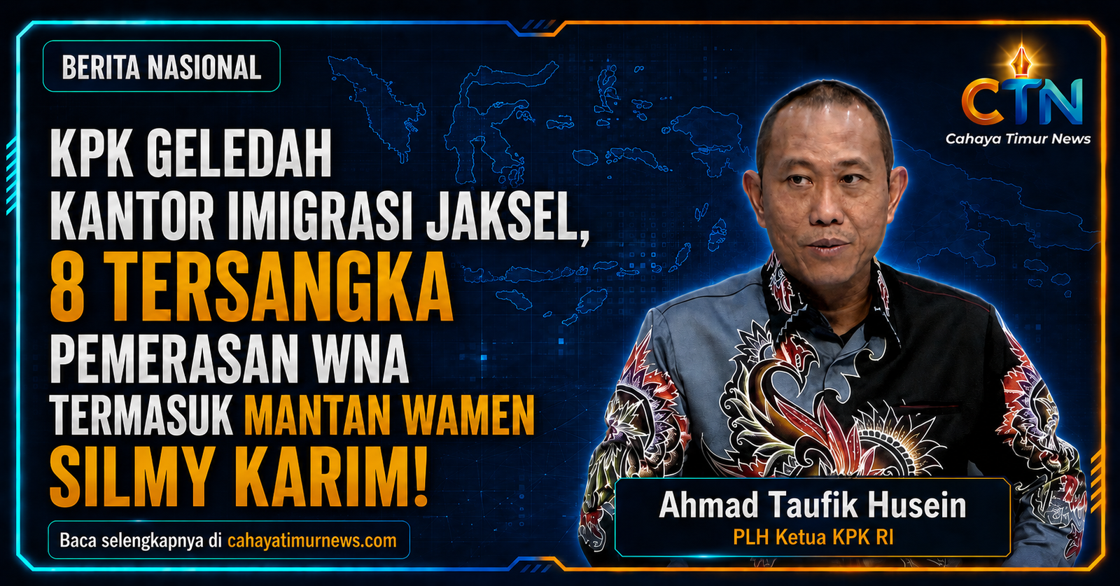 KPK Geledah Kantor Imigrasi Jaksel, 8 Tersangka Pemerasan WNA Termasuk Mantan Wamen Silmy Karim!