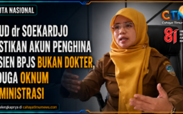 RSUD dr Soekardjo Pastikan Akun Penghina Pasien BPJS Bukan Dokter, Diduga Oknum Administrasi