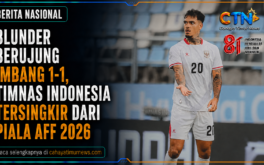 Blunder Berujung Imbang 1-1, Timnas Indonesia Tersingkir dari Piala AFF 2026