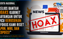 Celios Bantah Hoaks Kabinet Bayangan untuk Picu Kerusuhan: “Fokus Kami Riset APBN, MBG, dan Kopdes!