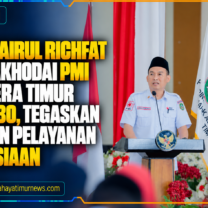 Ricky Chairul Richfat Resmi Nakhodai PMI Halmahera Timur 2025-2030, Tegaskan Komitmen Pelayanan Kemanusiaan