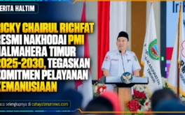 Ricky Chairul Richfat Resmi Nakhodai PMI Halmahera Timur 2025-2030, Tegaskan Komitmen Pelayanan Kemanusiaan