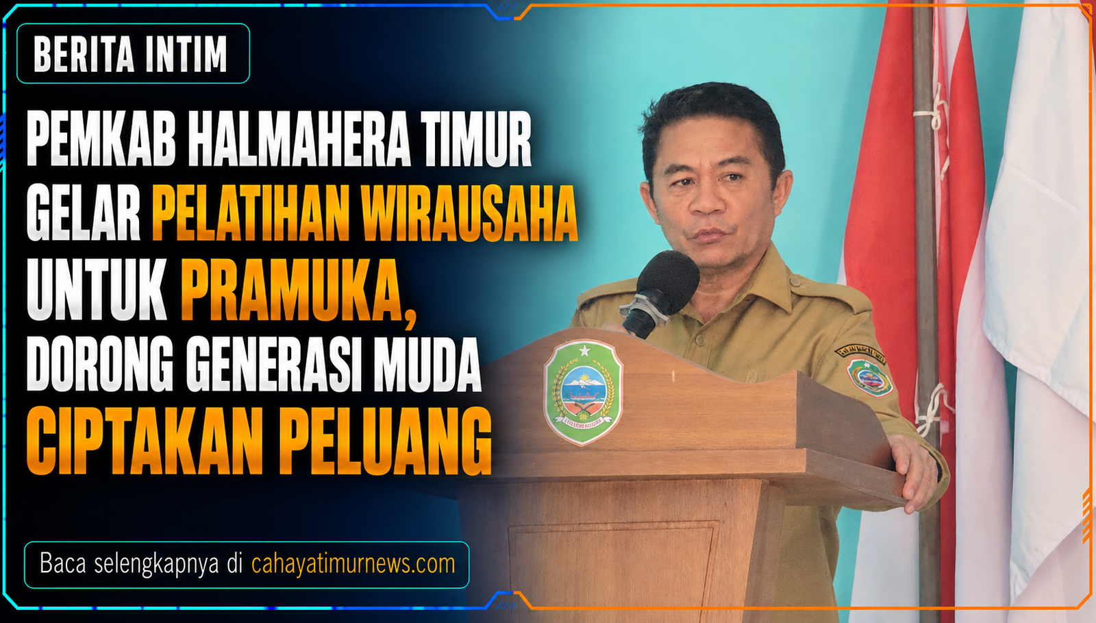Pemkab Halmahera Timur Gelar Pelatihan Wirausaha untuk Pramuka, Dorong Generasi Muda Ciptakan Peluang