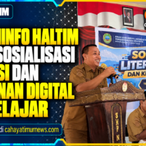 Diskominfo Haltim Gelar Sosialisasi Literasi dan Keamanan Digital bagi Pelajar